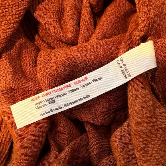 Free People Endless See Ya There Mini Dress Oversized Silhouette Size L - Picture 7 of 8